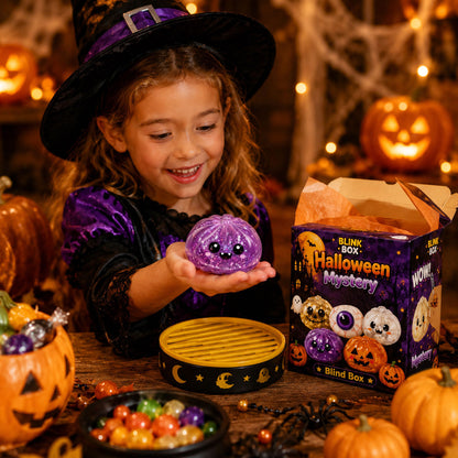 🎃 Halloween Dumpling Squishy™ – Choose Your Character (No Blind Box)