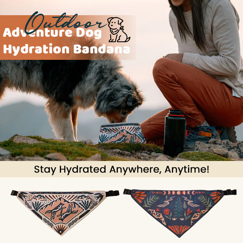 2-in-1 Dog Water Bandana🐶💦