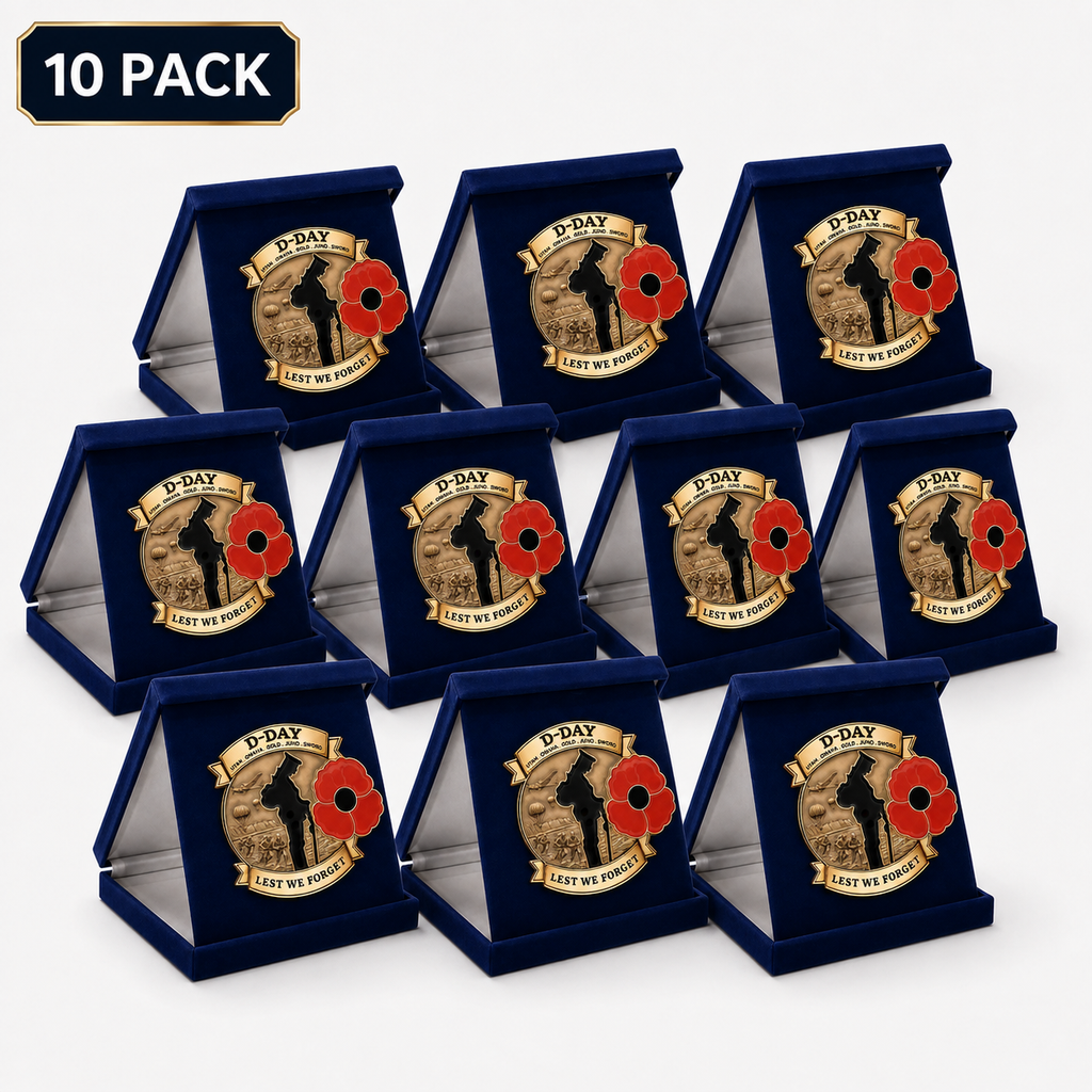 Limited Edition 80th Anniversary Commemorative Brooch