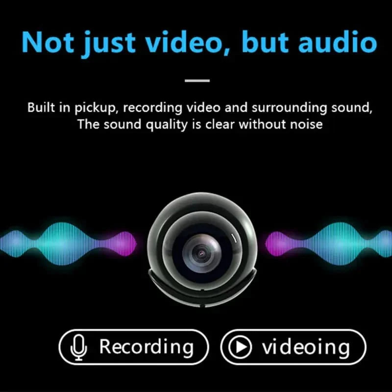 📸 1080P coin-sized wireless mini camera, can be installed anywhere, real-time remote monitoring via smartphone.