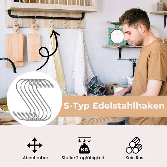 S-Typ Edelstahlhaken/S-type Stainless Steel Hook