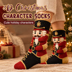 3D Hugging Christmas Socks 🎅 Cute Knit Holiday Socks 5 Designs