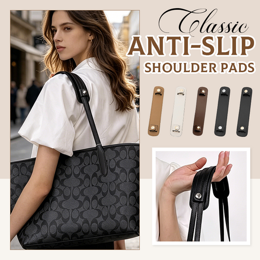 Tote bag modified shoulder strap with anti-slip and pressure-reducing shoulder pads