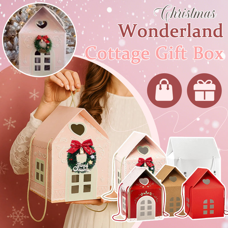 🎁 50% OFF!!!-Ready for Christmas! 🎄🎅 Christmas Wonderland Cottage Gift