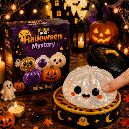 🎃 Halloween Dumpling Squishy™ – Choose Your Character (No Blind Box)
