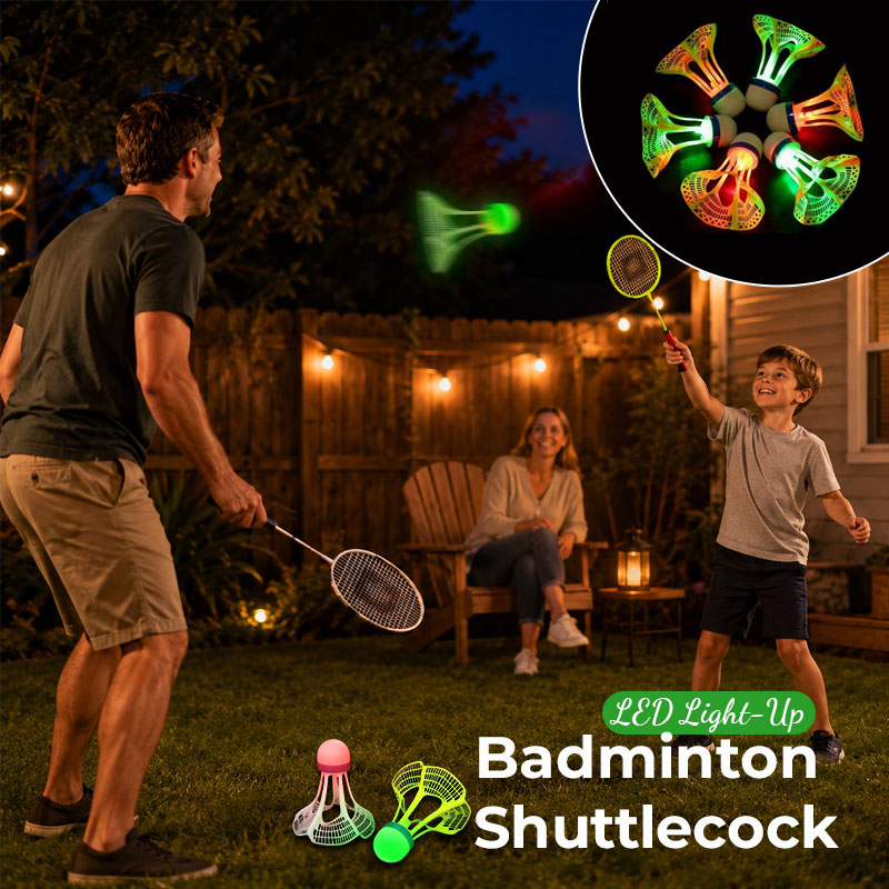 🏸 GlowPro™ LED Badminton Shuttlecock