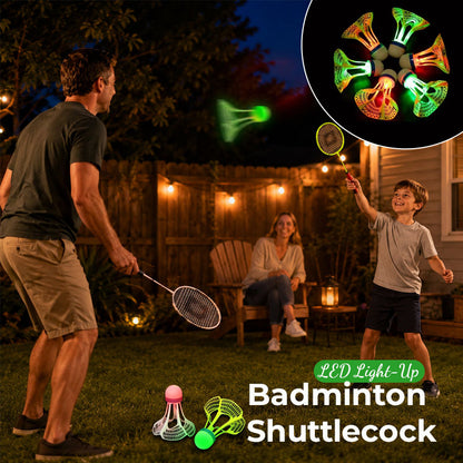 🏸 GlowPro™ LED Badminton Shuttlecock