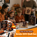 🕯️ Retro Halloween DIY Skeleton Bride 💀
