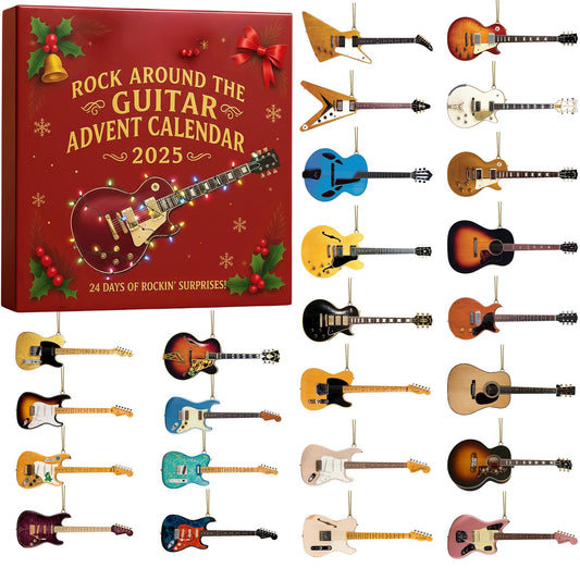🎸 2025 Rock Around The Guitar Advent Calendar