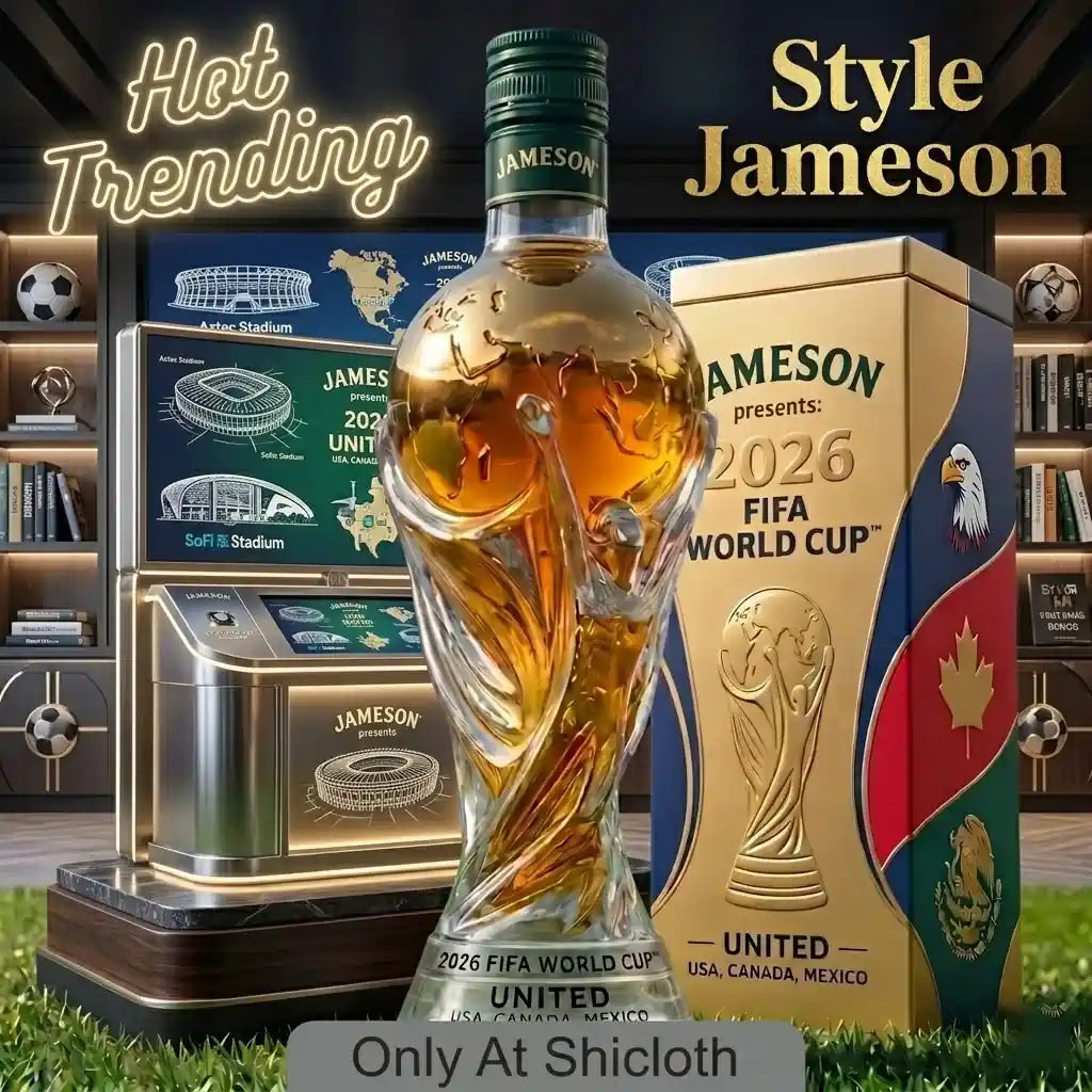 ⚽🎉2026 FIFA World Cup Special Edition Whisky Bottle🥃