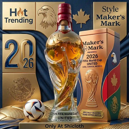 ⚽🎉2026 FIFA World Cup Special Edition Whisky Bottle🥃
