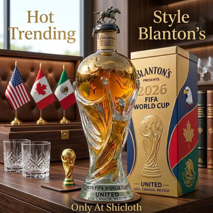 ⚽🎉2026 FIFA World Cup Special Edition Whisky Bottle🥃