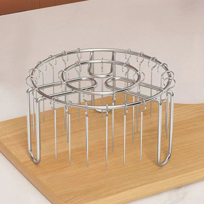🔥 Air Fryer Skewer Rack | 360° Even Cooking, Crispy & Juicy! 🍢