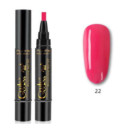 One-Step Glue Three-in-One Nail Polish Pen