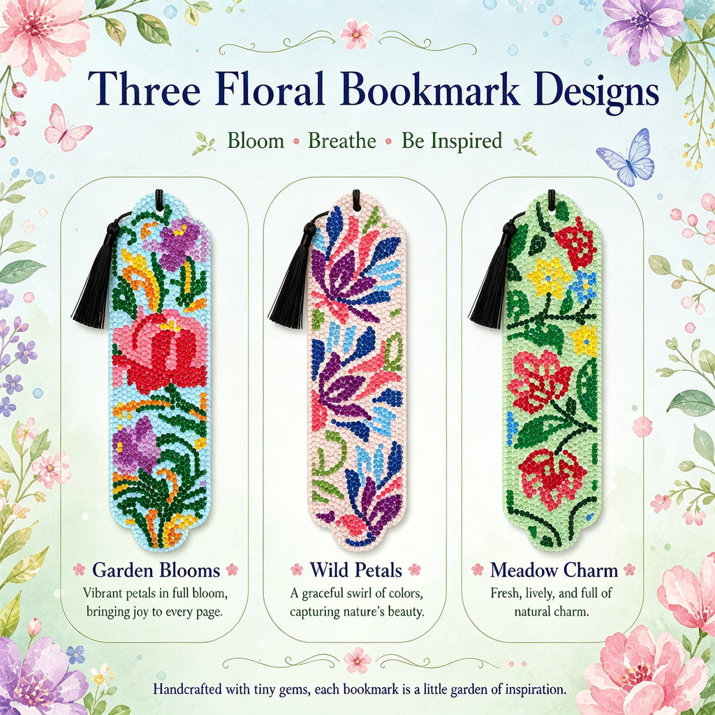 🌌Starlit Romance Diamond Art Bookmark Kit
