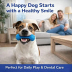 Adjustable Neck Strap Dog Tooth Cleaning Chew Stick