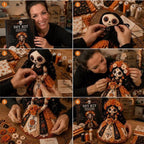 🕯️ Retro Halloween DIY Skeleton Bride 💀
