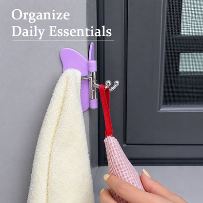 🦋 Creative Rotatable Butterfly Hook