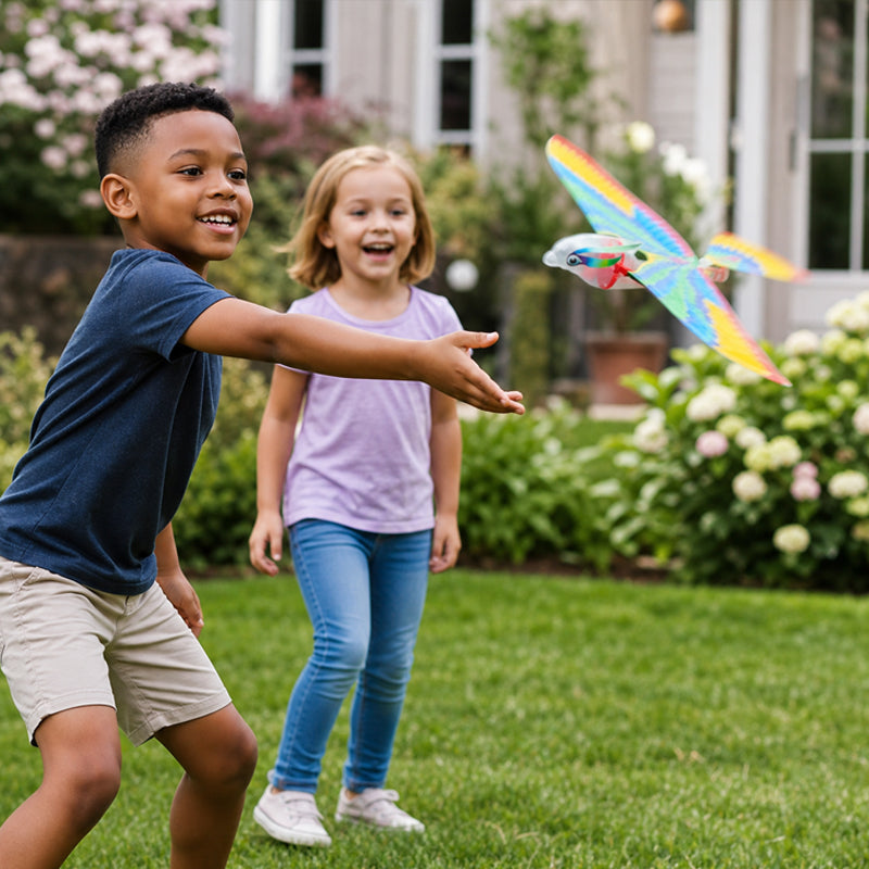 Flying Bird Glider Toy – Colorful Flapping Wing Outdoor Flyer