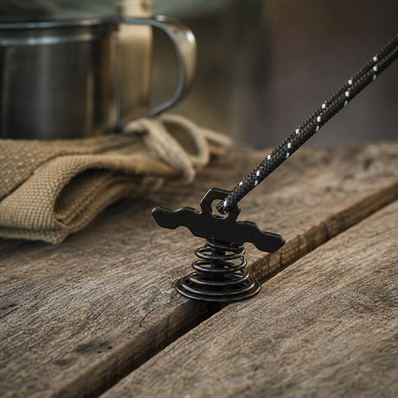 Heavy-Duty Spring Lock Ground Anchors