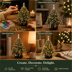 ⏳ Limited Time Offer — 50% OFF Today!🎄 Handmade Elegant Beaded Mini Christmas Tree