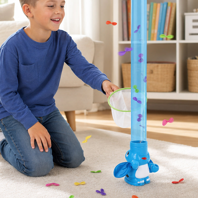 Elephant Butterfly Catch Game for Kids