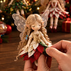 Christmas Patchwork Fairy Sewing Kit – Set of 4 Dolls