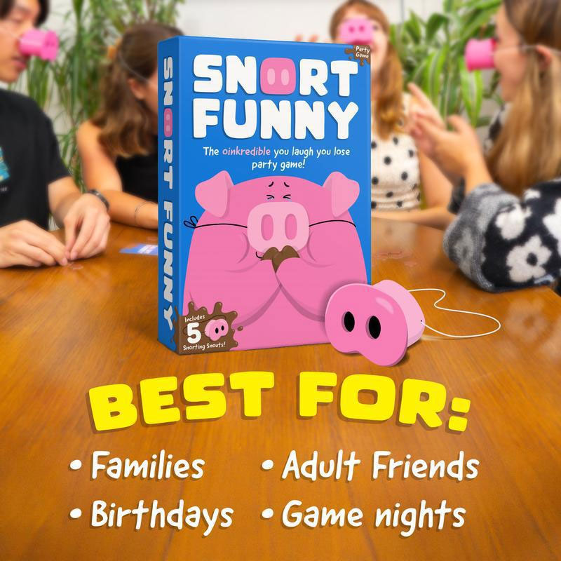 🐷The Oinkcredible You Laugh You Lose Party Game