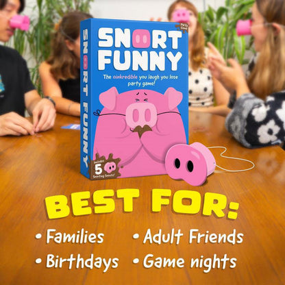 🐷The Oinkcredible You Laugh You Lose Party Game