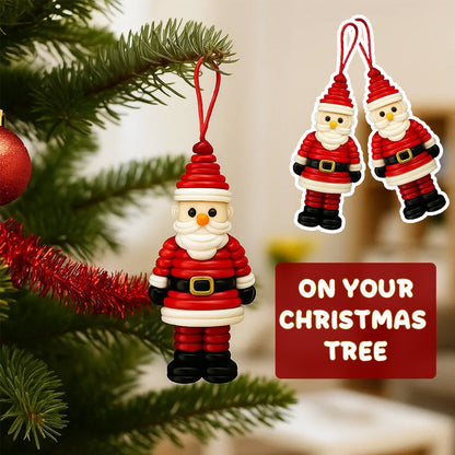 ☃️ DIY Button Snowman Ornament Kit