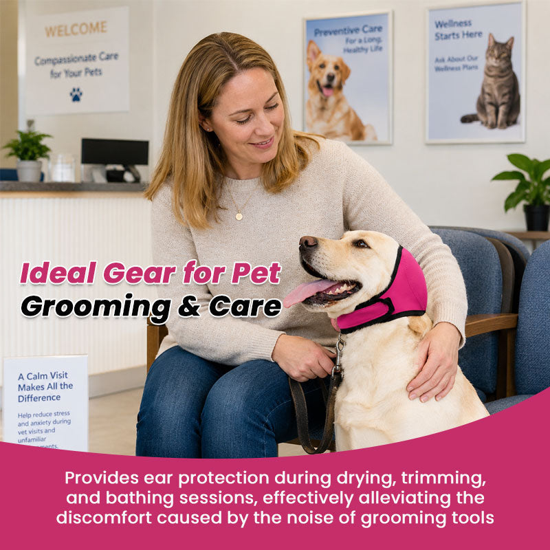 Dog Noise Reduction Ear Muffs – Hearing Protection for Sensitive Dogs