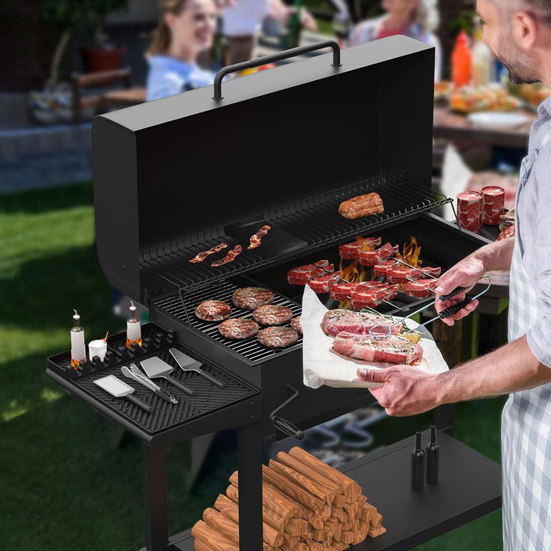 🔥 Silicone BBQ Side Shelf Mat — Keep Tools Clean & Close