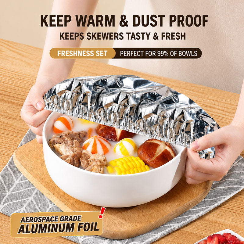 💥50K+ SOLD! ✨💖Aluminum Foil Heat-retaining Cover (50pcs)