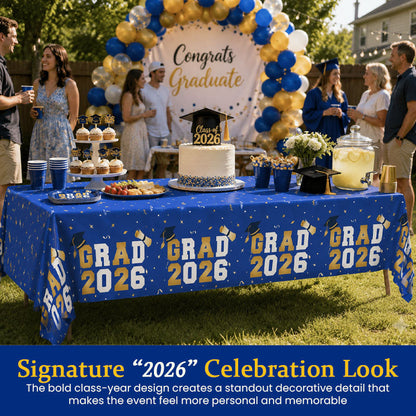 2026 Tablecloth Graduation Season– No Tears, No Stress 🎉