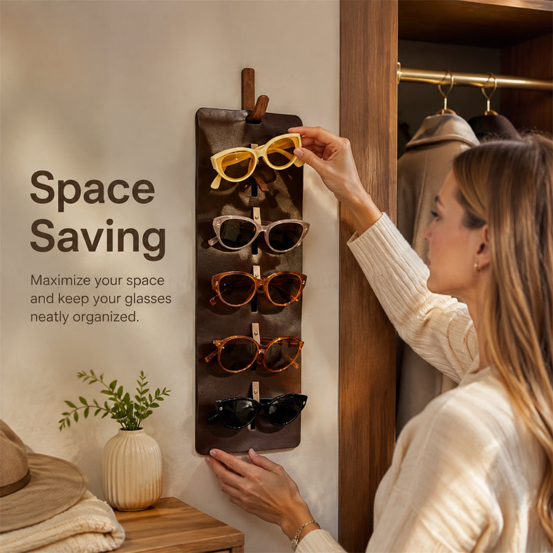 Wall-Mounted Eyeglass Storage Hanger Organizer 👓