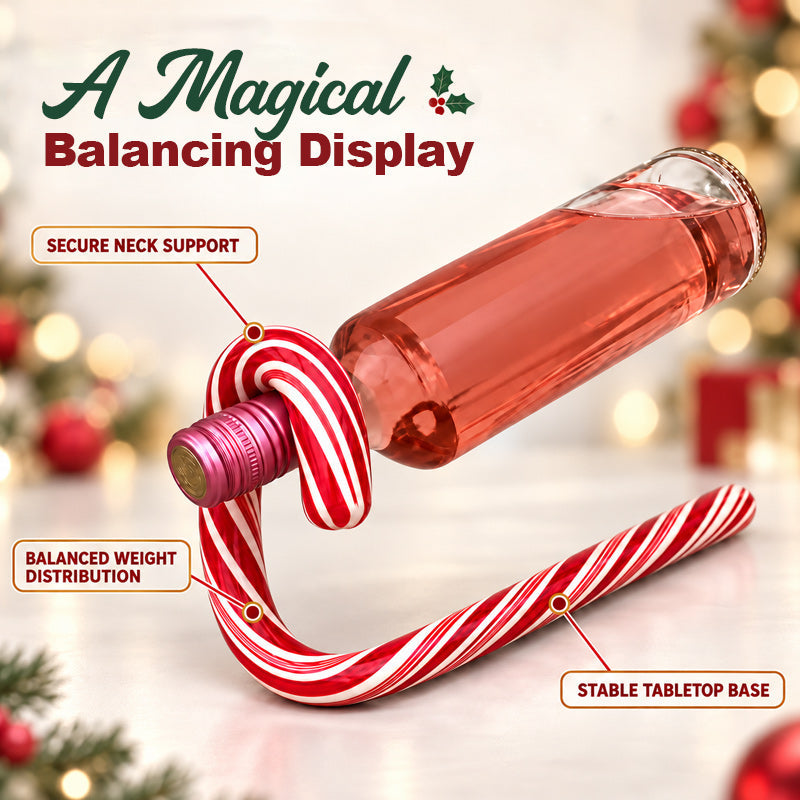 Christmas Floating Wine Bottle Holder | 4 Festive Designs