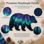 🐻Northern Lights Wildlife DIY Patchwork Kit