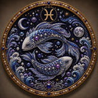 12 Zodiac Signs Diamond Pearl Art Kit – Celestial DIY Wall Decoration✨