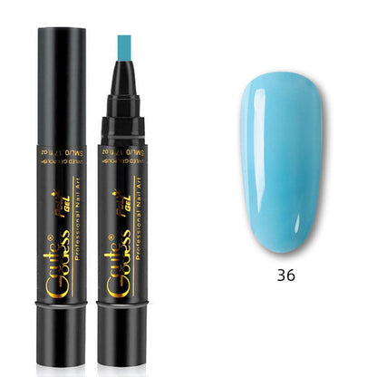 One-Step Glue Three-in-One Nail Polish Pen