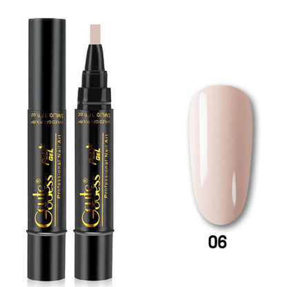 One-Step Glue Three-in-One Nail Polish Pen