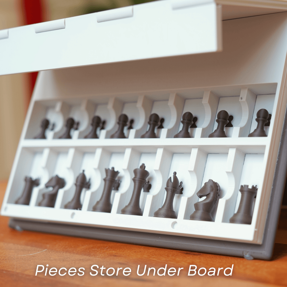 3D-printed chessboard