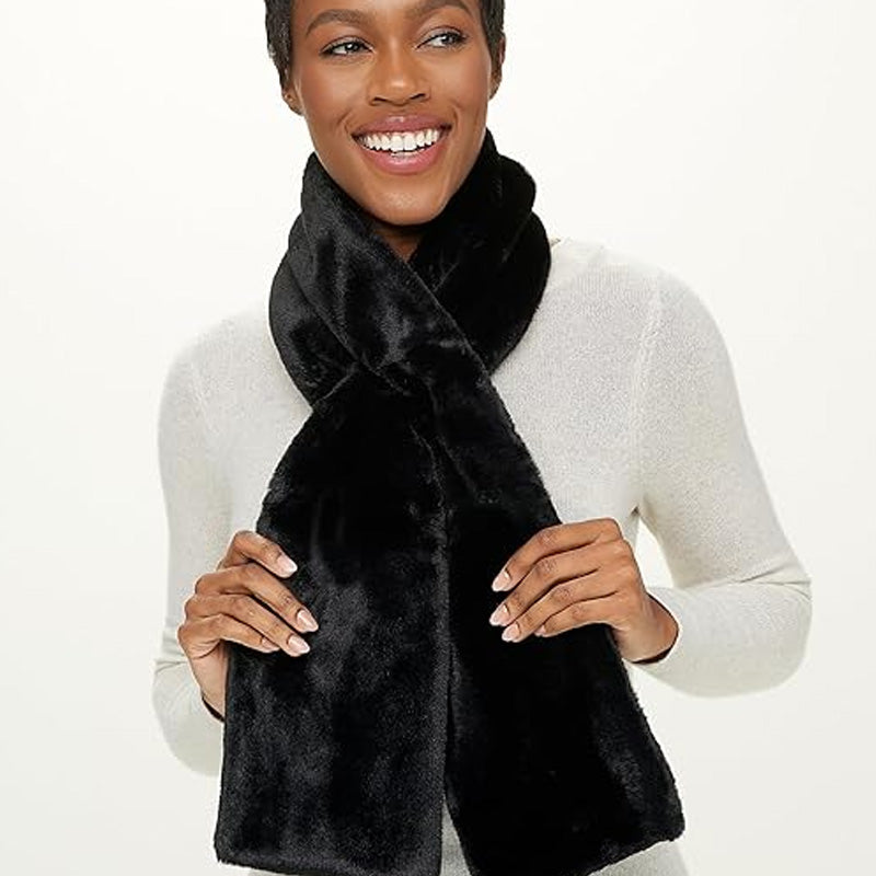 Black Friday Big Promotion Save 49%🔥Faux Fur Scarf With Hidden Zipper Pocket