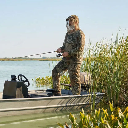 🦟🎯Camouflage Mosquito Hunting Suit – Breathable Bug Protection for Hunting & Outdoor Use