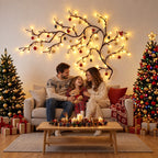 ✨ Flexible LED Branch Lights | Remote-Controlled Holiday Wall Decor