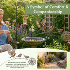 Robin Memorial Garden Stake – “Loved Ones Are Near”
