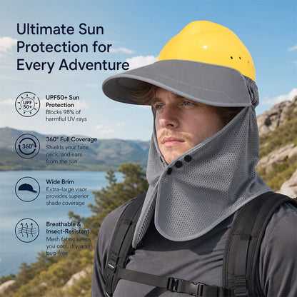 ☀️🧢 360° Sun Protection Hat