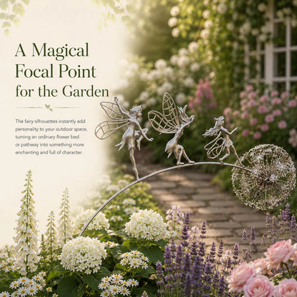 🧚Dancing Fairies Garden Stake – A Little Magic Among the Flowers ✨