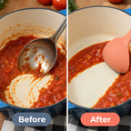🍳 Silicone Spoon Spatula – Nonstick Flexible Kitchen Turner