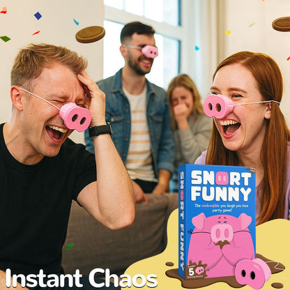 🐷The Oinkcredible You Laugh You Lose Party Game