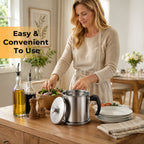 Stainless Steel Oil Filter Pot Can